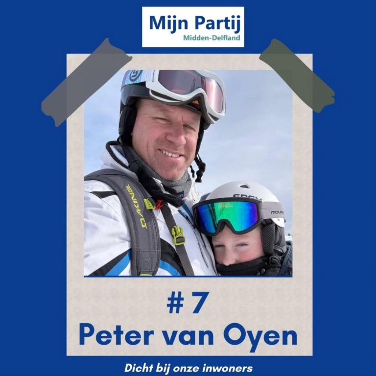 Mijn naam is Peter van Oyen