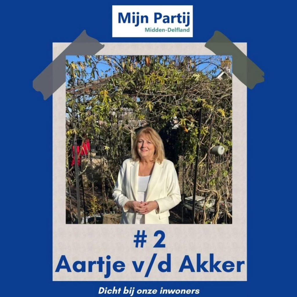 ik ben Aartje van den Akker